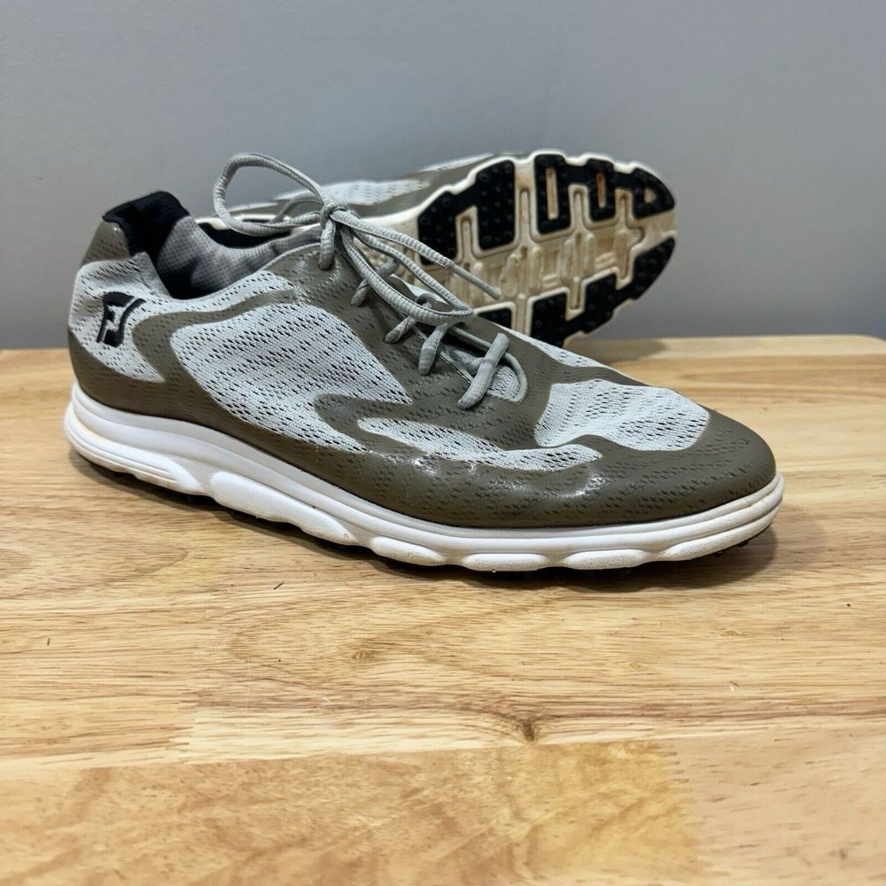 FootJoy Superlites XP Spikeless Golf Shoes Mens 9.5 M Gray 58025